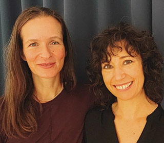 Arjada Hasanaj and Margherita Biederbick