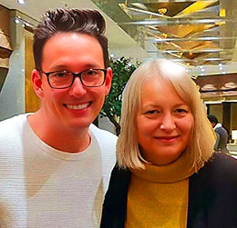 Kerstin Wartberg and Charles Krigbaum